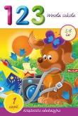 Okładka książki Książeczka edukacyjna. 123 wesoła szkoła 1