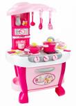 Opakowanie Kuchnia Kitchen Set 31 elementów Światło Dźwięk różowa