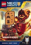 Lego Nexo Knights. Walka o księgi!. Autor: Opracowanie zbiorowe. Dadada.pl Okładka książki Lego Nexo Knights. Walka o księgi!