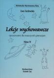 Lekcje wychowawcze. Autor: Sadowska Ewa. Dadada.pl Okładka książki Lekcje wychowawcze