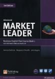 Market Leader Advanced Flexi Course Book 1 +CD +DVD. Autor: Dubicka Iwonna, O'Keeffe Margaret, John Rogers. Dadada.pl Okładka książki Market Leader Advanced Flexi Course Book 1 +CD +DVD
