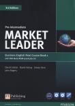 Market Leader Pre-Intermediate Flexi Course Book 1 +CD +DVD. Autor: Cotton David, Falvey David, Kent Simon, John Rogers. Dadada.pl Okładka książki Market Leader Pre-Intermediate Flexi Course Book 1 +CD +DVD