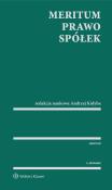 MERITUM Prawo spółek. Autor: Kidyba Andrzej. Dadada.pl Okładka książki MERITUM Prawo spółek