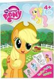 My Little Pony. Kolorowanka i naklejki. Autor: praca zbiorowa. Dadada.pl Okładka książki My Little Pony. Kolorowanka i naklejki