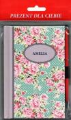 Opakowanie Notes Imienny Amelia