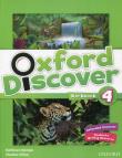 Oxford Discover 4 Workbook. Autor: Kathleen Kampa, Charles Vilina. Dadada.pl Okładka książki Oxford Discover 4 Workbook