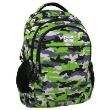 Opakowanie Plecak młodzieżowy 18 A 36 zielony kamo