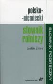 Okładka książki Polsko-niemiecki słownik rolniczy
