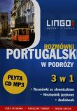 Portugalski w podróży Rozmówki 3 w 1 + CD. Autor: Dutkowska Alicja. Dadada.pl Okładka książki Portugalski w podróży Rozmówki 3 w 1 + CD