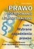 Okładka książki Prawo i postępowanie administracyjne cz 1 REA