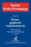 Prawo papierów wartościowych. System Prawa Prywatnego. Tom 18. Autor: praca zbiorowa. Dadada.pl Okładka książki Prawo papierów wartościowych. System Prawa Prywatnego. Tom 18