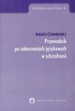 Przewodnik po zaburzeniach językowych w schizofrenii. Autor: Andrzej Czernikiewicz. Dadada.pl Okładka książki Przewodnik po zaburzeniach językowych w schizofrenii