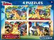 Opakowanie Puzzle 2x20+2x60 Król Lew - Lwia Straż