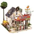 Opakowanie Puzzle 3D Drewniana stacja paliw