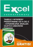 Opakowanie Tabele i wykresy przestawne od A do Z dynamiczna analiza dużych zbiorów danych + gratis 35