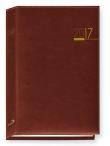 Opakowanie Terminarz 2017 A5 Madrid - brązowy