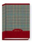 Opakowanie Terminarz 2017 - B7 kratka czerwona