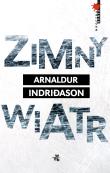 Zimny wiatr. Autor: Indridason Arnaldur. Dadada.pl Okładka książki Zimny wiatr