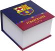 Okładka książki Bloczek notesowy 9x9cm FC Barcelona