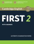 Opakowanie Cambridge English First 2 Student's Book with answers