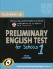Opakowanie Cambridge Preliminary English Test for Schools 1 Student's Book with Answers