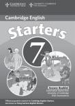 Opakowanie Cambridge Young Learners English Tests 7 Starters Answer Booklet
