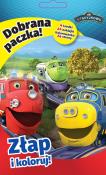 Okładka książki Dobrana Paczka Złap i koloruj Stacyjkowo