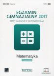 Okładka książki Egzamin gimnazjalny 2017. Testy i arkusze. Matematyka