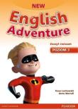 English Adventure New 3 WB + DVD PEARSON. Autor: Tessa Lachowski, Anne Worrall. Dadada.pl Okładka książki English Adventure New 3 WB + DVD PEARSON