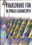 Finansowanie firm na rynkach zagranicznych. Autor: Nawrot Wioletta. Dadada.pl Okładka książki Finansowanie firm na rynkach zagranicznych