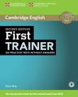 Okładka książki First Trainer Six Practice Tests without Answers + Audio