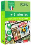 Okładka książki Francuski w 1 miesiąc z 3 tablicami językowymi i kursem online