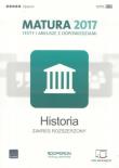 Historia. Matura 2017. Testy i arkusze. Zakres rozszerzony. Autor: Tulin Cezary, Kubicka Beata, Smuda Marek. Dadada.pl Okładka książki Historia. Matura 2017. Testy i arkusze. Zakres rozszerzony