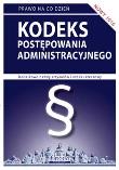 Kodeks postępowania admin. 25.07.2016 LITERAT. Autor: Koniuszek Ewelina [opracowanie. Dadada.pl Okładka książki Kodeks postępowania admin. 25.07.2016 LITERAT