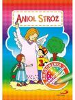 Okładka książki Kolorowanka z naklejkami. Anioł Stróż