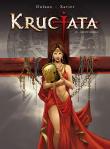 Krucjata IV. Słupy ognia. Autor: Dufaux Jean, Xavier Philippe. Dadada.pl Okładka książki Krucjata IV. Słupy ognia