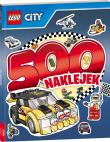 Okładka książki Lego City 500 naklejek