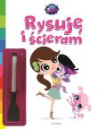 Littlest Pet Shop Rysuję i ścieram. Autor: Paulina Kaniewska. Dadada.pl Okładka książki Littlest Pet Shop Rysuję i ścieram