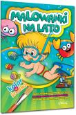 Malowanki na lato kolorowe ilustracje. Autor:   Praca zbiorowa. Dadada.pl Okładka książki Malowanki na lato kolorowe ilustracje