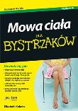 Mowa ciała dla bystrzaków. Autor: Elizabeth Kuhnke. Dadada.pl Okładka książki Mowa ciała dla bystrzaków