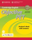 Objective PET Student's Book with Answers with CD-ROM with Testbank. Autor: Hashemi Louise, Thomas Barbara. Dadada.pl Okładka książki Objective PET Student's Book with Answers with CD-ROM with Testbank