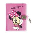 Opakowanie Pamiętnik zamykany pluszowy Minnie