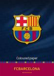 Opakowanie Papier kolorowy w teczce A4 FC Barcelona