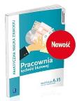 Pracownia techniki biurowej. Kwalifikacja A.35. Autor: Bień Wioletta, Odrzywałek Sylwia. Dadada.pl Okładka książki Pracownia techniki biurowej. Kwalifikacja A.35