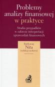 Okładka książki Problemy analizy finansowej w praktyce