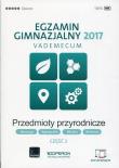 Okładka książki Przedmioty przyrodnicze. Część 2. Egzamin gimnazajlny 2017. 