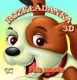 Psia Szkoła Rozkładanki 3D. Autor: Opracowanie zbiorowe. Dadada.pl Okładka książki Psia Szkoła Rozkładanki 3D