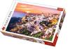 Opakowanie Puzzle 1000 Zachód słońca nad Santorini TREFL