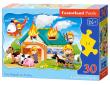 Opakowanie Puzzle 30 Strażacy w akcji CASTOR