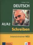 Schreiben Intensivtrainer Neu A1/A2. Autor: Burger Elke, Sarah Fleer. Dadada.pl Okładka książki Schreiben Intensivtrainer Neu A1/A2